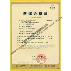 Explosion proof assembly type thermal resistance explosion-proof certificate