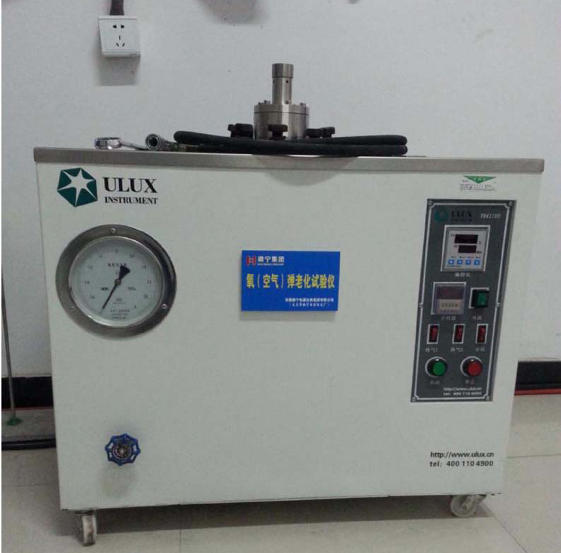 Oxygen (air) bomb aging tester