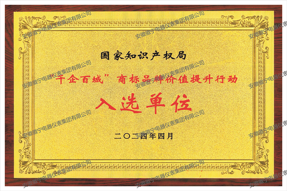 “千企百城”商标品牌价值提示行动入选单位